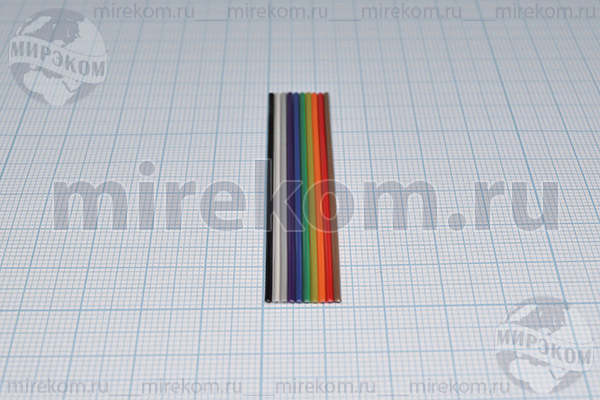 каб шлейф\16x0,08\P1,27\цвет\RCA-16\