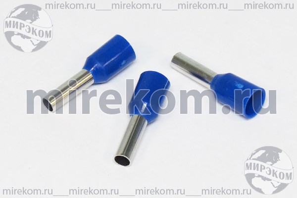 клемма нак/каб 2,2x 8\2,5\S-2,5 \обж\син\LT025008