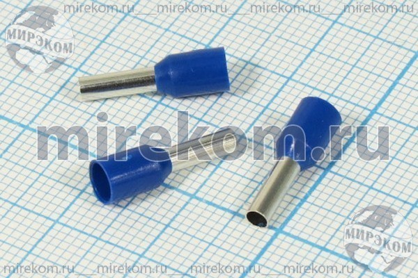 клемма нак/каб 2,2x 8\2,5\S-2,5 \обж\син\LT025008