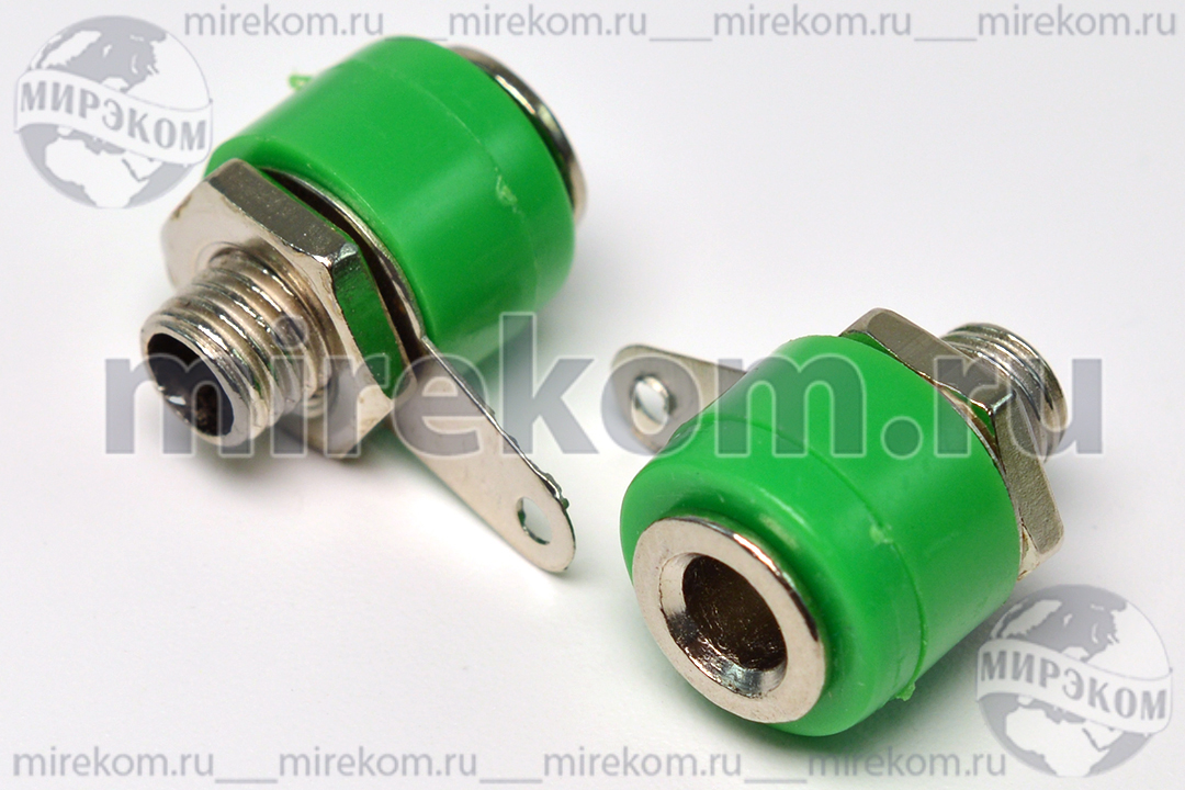 клемма приб 15,2 d11,0\5,7\ \отв 4,4\зел\CH1-0122G