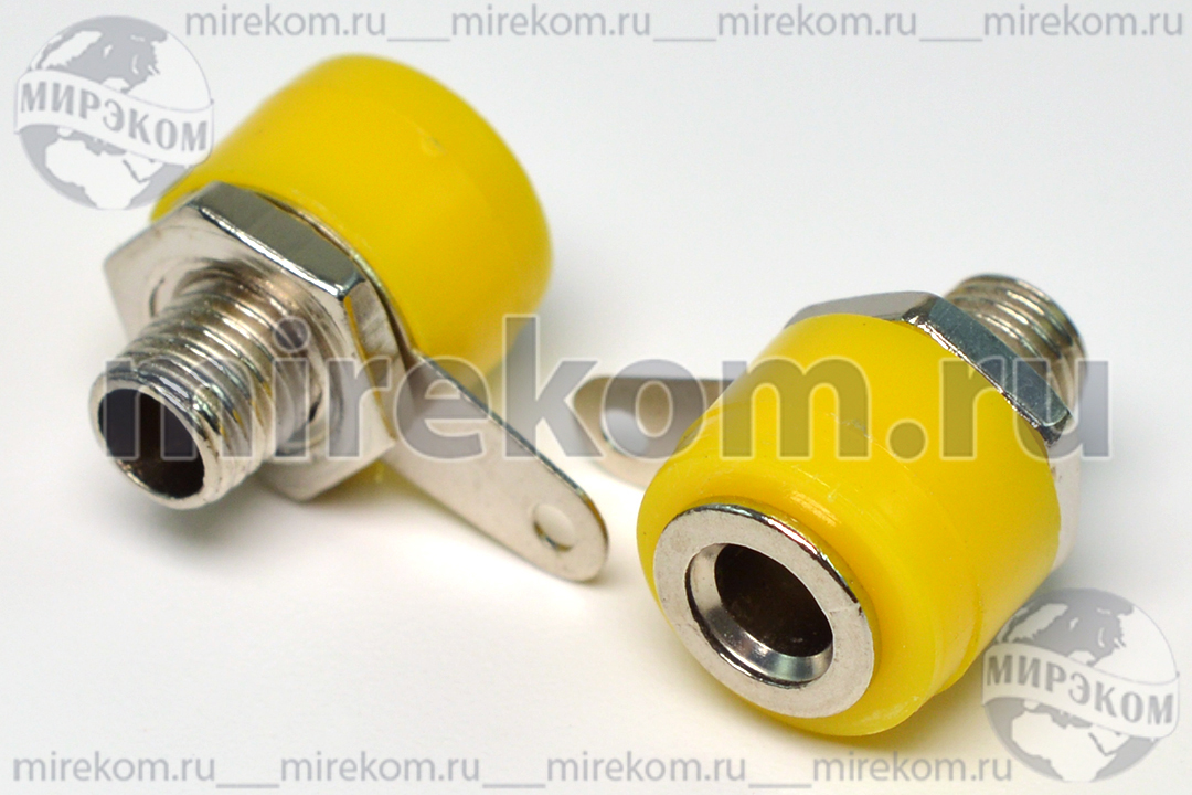 клемма приб 15,2 d11,0\5,7\ \отв 4,4\жел\CH1-0122Y