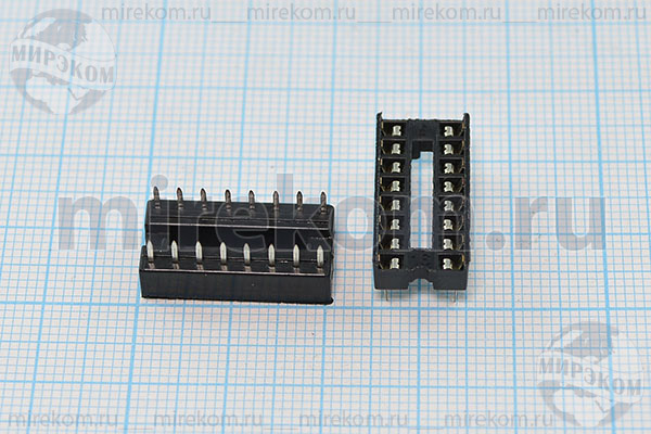 пан DIP \16HP 2,54\узк\\SCS-16P