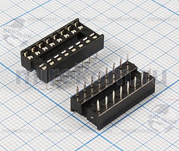 пан DIP \16HP 2,54\узк\\SCS-16P