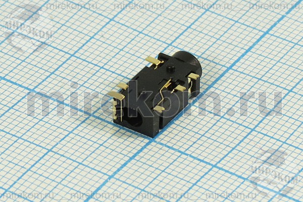 гн 3,5стерео/4C\6P\плат\SMD\ON-OFF\PJ-027