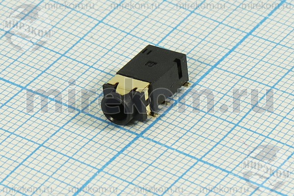 гн 3,5стерео/4C\6P\плат\SMD\ON-OFF\PJ-027