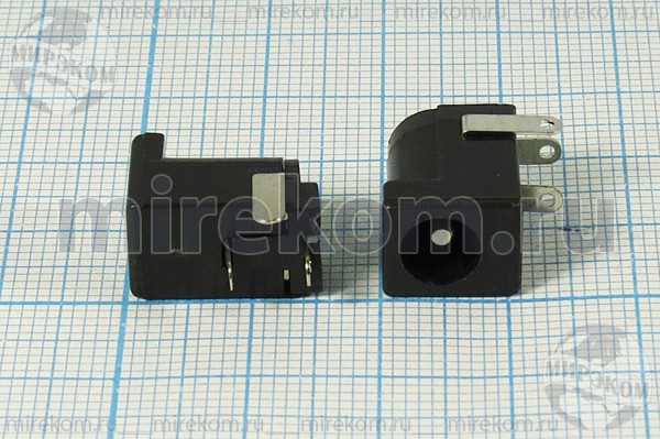 Гн пит DC 2,1D5,5\\3C\\\\плат\\угл\\DJK-02A | Интернет магазин Mirekom