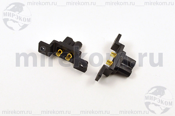 гн пит DC XT30\2C\\пан флан 2отв\\XT-30G-F\