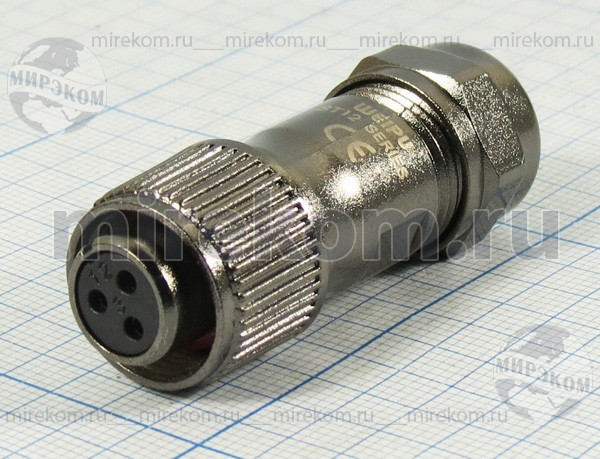 гн ЦС\ 3P\М12/гайка\каб\герм\ST1210/S3[мет]