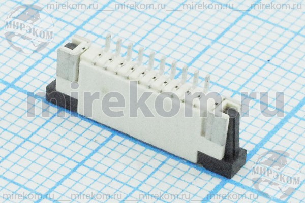 гн FPC\P1,0\10HP\шлейф\FPC-10\SMD гн FPC\P1,0\10HP\шлейф\FPC-10\SMD