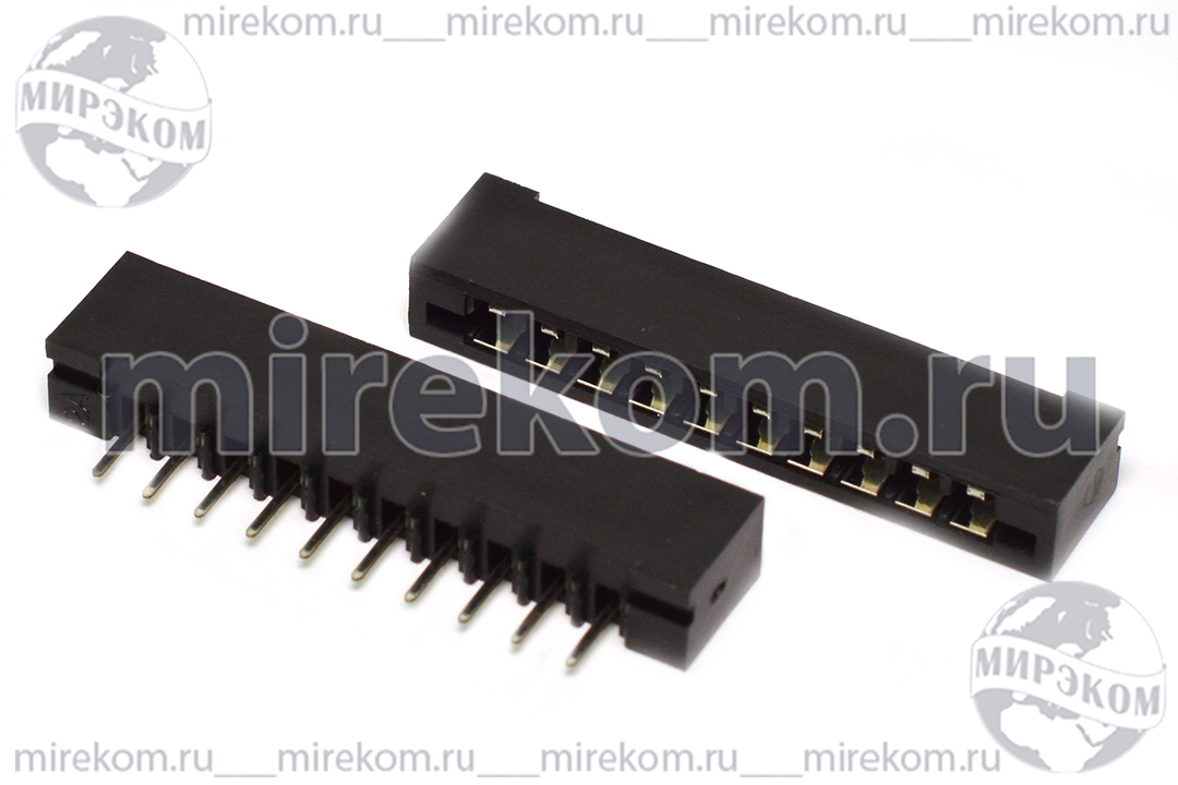 гн FB\P2,54\10P\шлейф\FB-10\\плат\