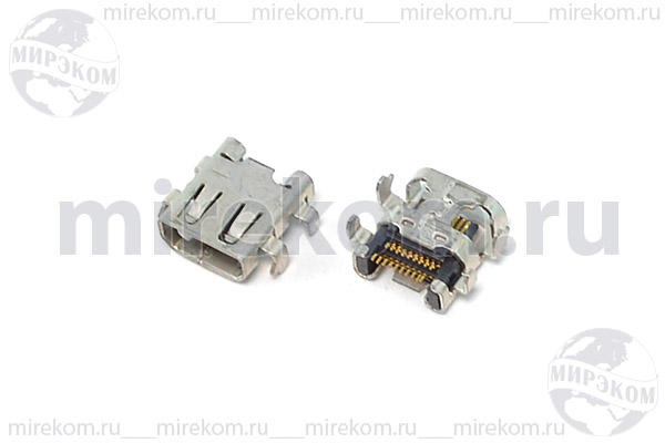 гн microHDMI\19C4C\плат SMD\угл\micro HDMI-F19 SAD