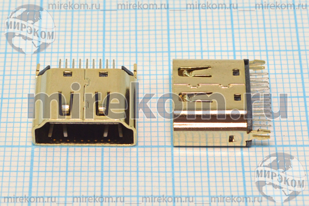 гн HDMI\19C4C\плат\вертикал\HDMI-F19FS