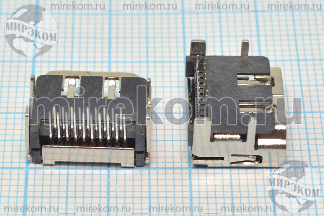 гн HDMI\19C4C\плат\угл\HDMI-F19