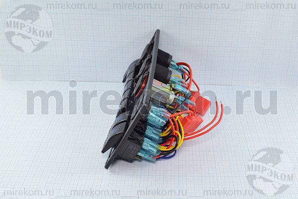 Панель 120x235\\12В\ПКЛ8/ILсин\гн USB-2-5В\гн прик
