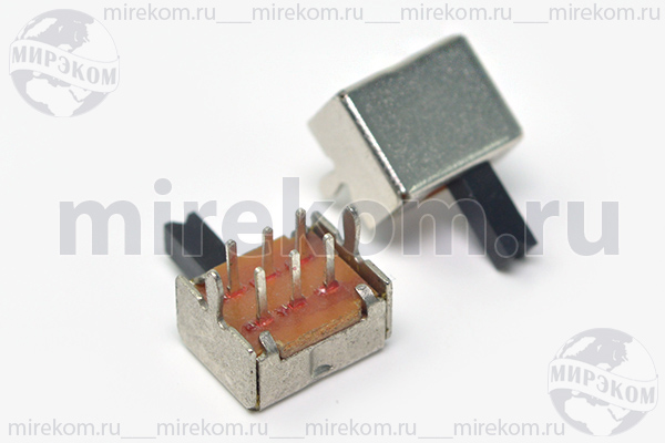 ПДв  8,6x 6,9h5\ 6P\0,3А 50В\DPDT\угл\SK-22D13