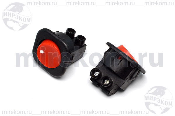 ПКл\ 2Cвинт\6А\ON-OFF\d21,0\чер/кр\RS101-7C