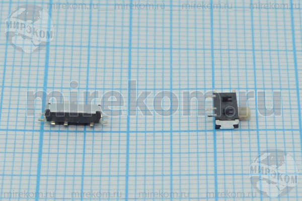 ПДв  6,7x 2,6h1,2\ 3C\0,3А 6В\SPDT\SMD\