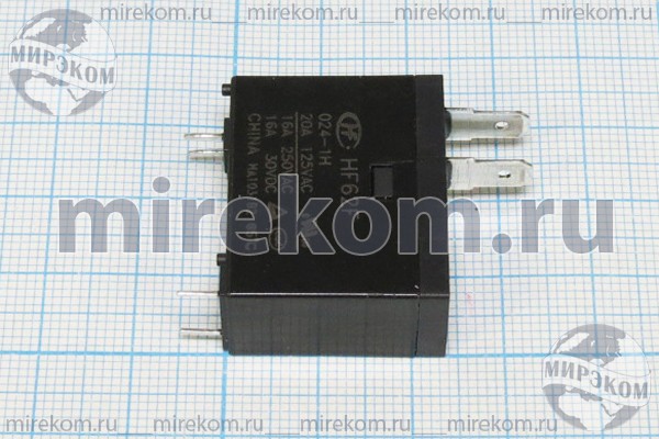 реле  12В\\HF62F[TRA2F-24VDC-S-Z]\\16А,250В,30В\
