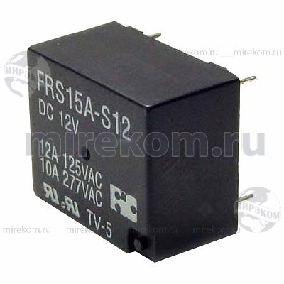 реле  12В\\FRS15A-S12\1NOx10А;125В;277В