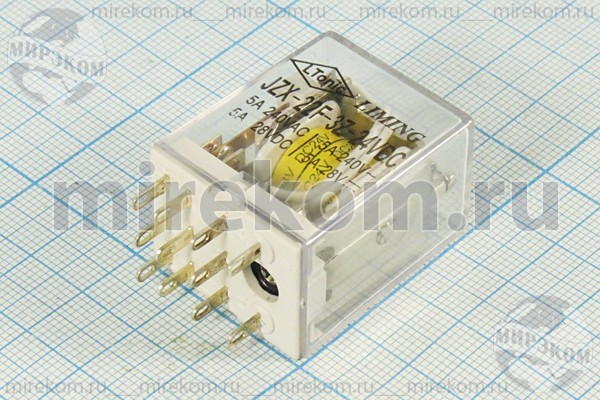 реле  12В\\HJQ-18F-3Z [HH53P]\3X5А;240В,28В