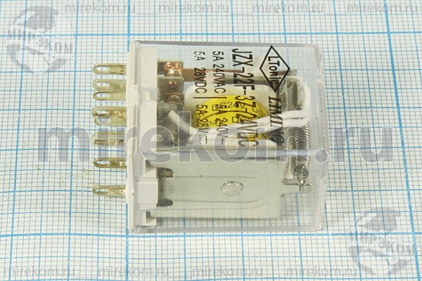 реле  12В\\HJQ-18F-3Z [HH53P]\3X5А;240В,28В