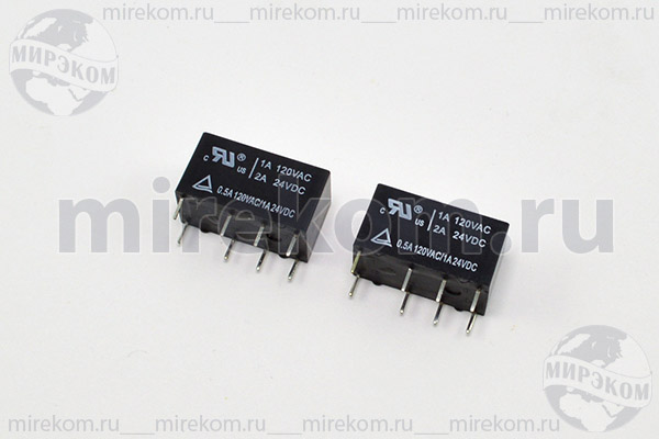 реле  12В\\HJR1-2C\2x1A120V,2A24V