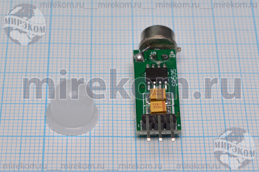 датчик движения \ 12В\80мкА\3м 100град\HC-SR505 датчик движения \ 12В\80мкА\3м 100град\HC-SR505