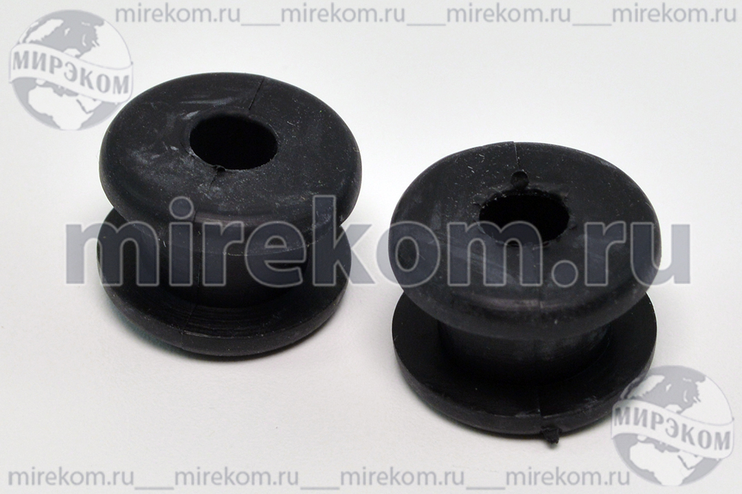 изол втул проход\ 6x12,5x7,5x/18\рез\чер\Mi6x12,5