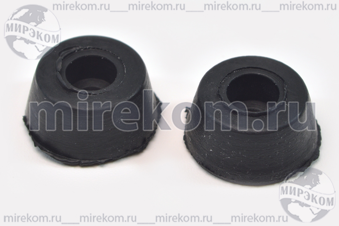 ножка прибор 16x12,3\h7/отв 3,2\резин\конус\Москва