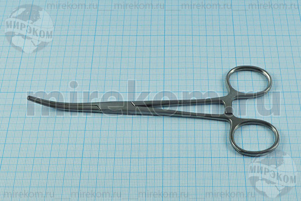 зажим медицинский\160\гнутый\мет\ зажим медицинский\160\гнутый\мет\