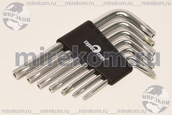 набор ключей TORX\7шт\T10-15-20-25-27-30-40\76430