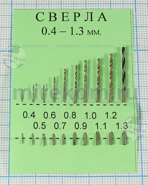 Купить Тонкие Сверла 0.5 Мм