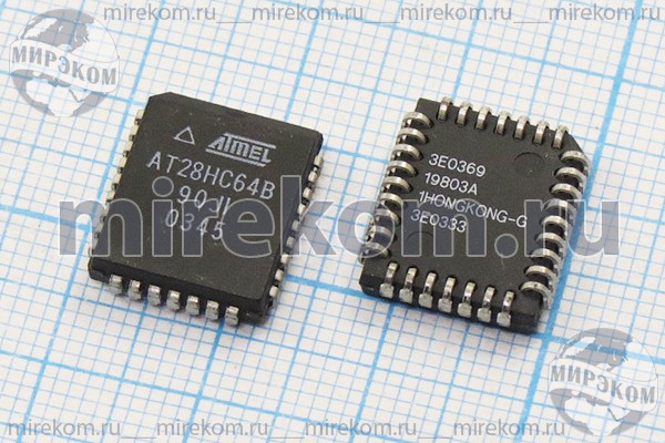 МС 28HC64B-90JI\PLCC32 \памяти\ATMEL\