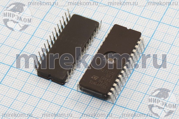 МС 27C512-10F1\CERDIP-28 \памяти\ST