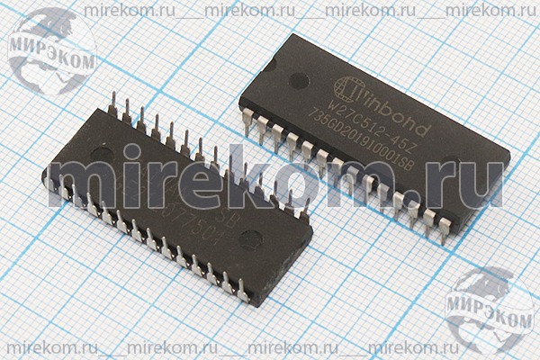 МС 27C512-45Z\DIP-28 \памяти\WIN