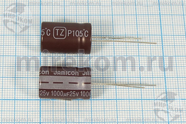кэ 1000\\ 25\\13x20\\20\\+105C\\Al\\2L\\TZR\\JAMICON --- Конденсаторы ...