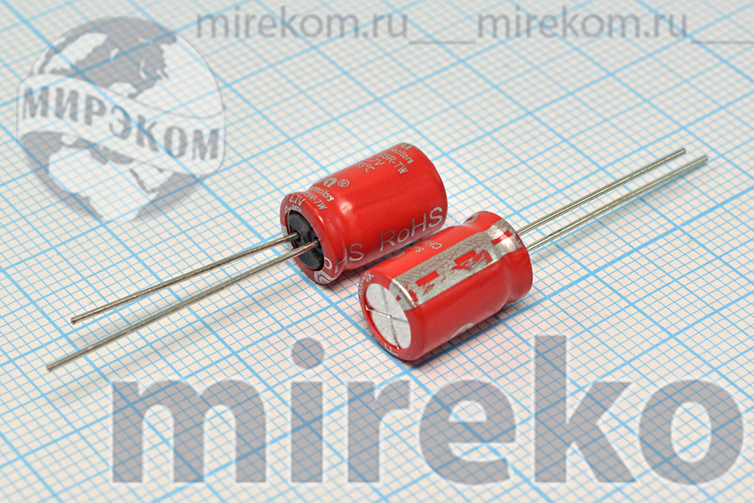 ионистор   1,000Ф\2,7\ 8x12\\+85C\\2L\CHW-2R7105R