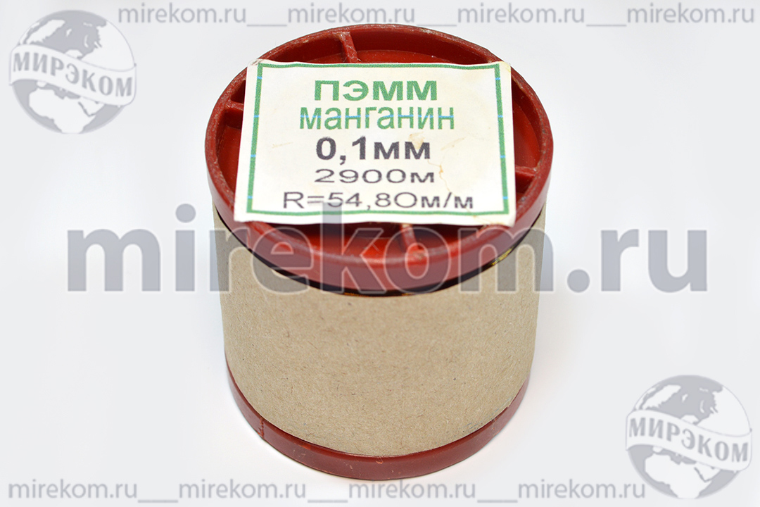 провод 0,08мм\ПЭШОК\\1730м\R=97,4_Ом/м константан