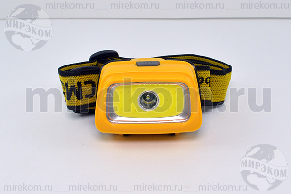 фонарь налобный\ 1сД\3xAAA\3Вт\3режима\КОСМОС