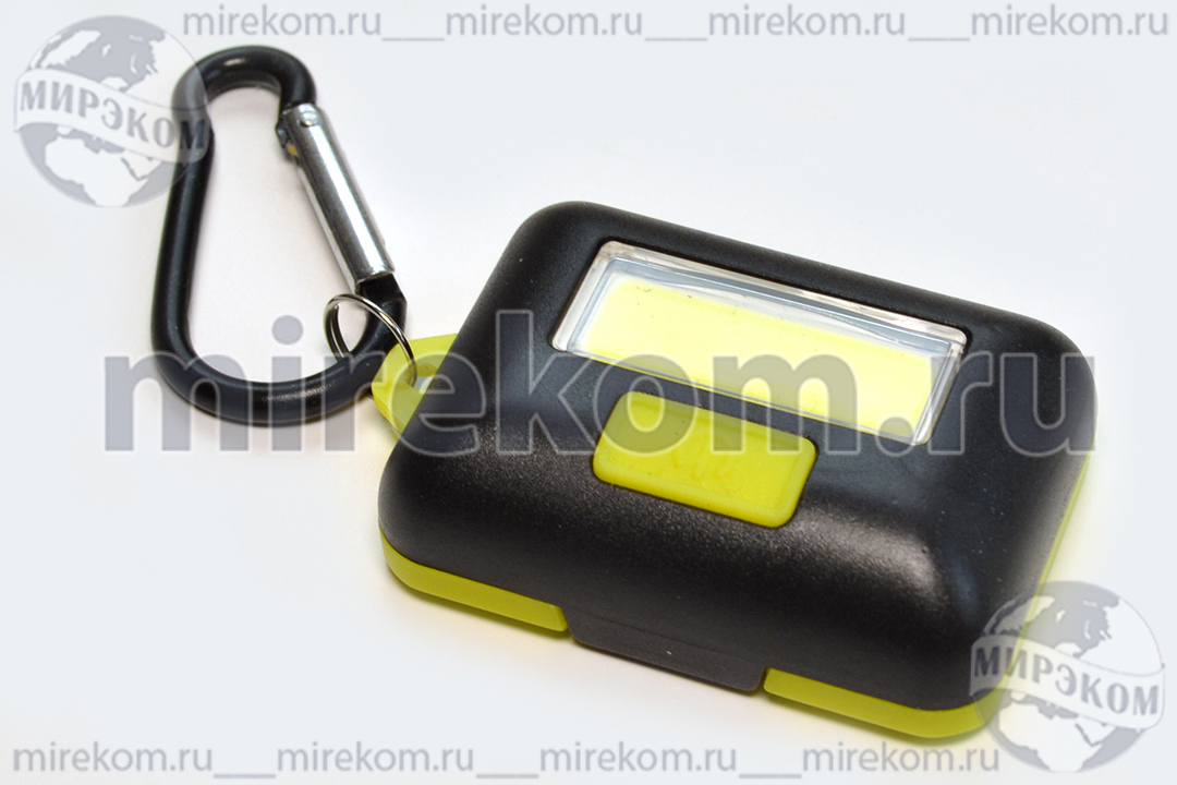 фонарь брелок\2W COB LED\3xAAA\3-режима\KOS204B\