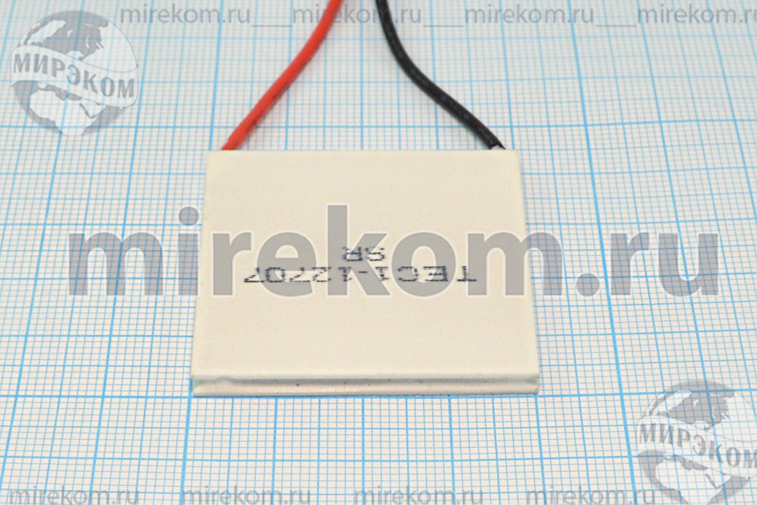 модуль Пельтье 40x40x4\15,4В\ 7,5А\ 75Вт\\TEC1-120