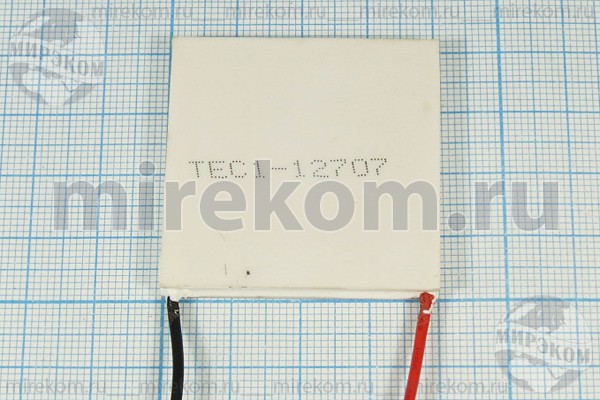 модуль Пельтье 40x40x4\15,4В\ 7,5А\ 75Вт\\TEC1-120