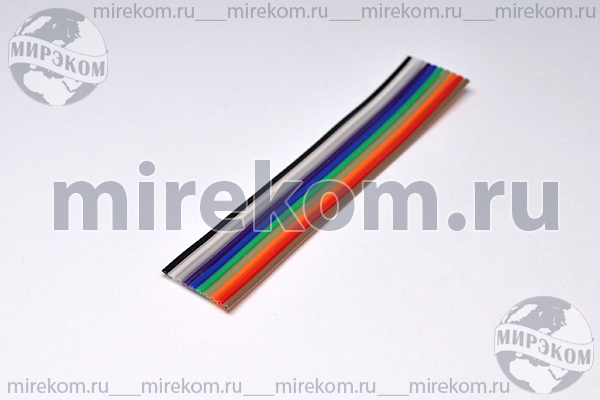 каб шлейф\16x0,08\P1,27\цвет\RCA-16\
