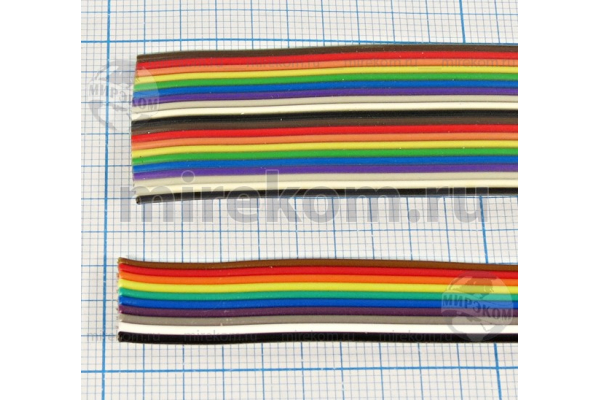 каб шлейф\20x0,08\P1,27\цвет\RCA-20\