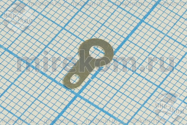 клемма"лепесток"-1 d отв5,2-2x9x18\\медь луж\