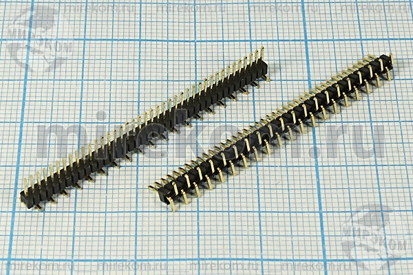 шт PLL-40S\h-изол 2,0/P1,27x2,54\40C SMD\плат\