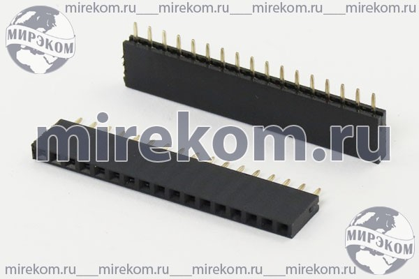 гн PBS-1x17\P2,54\17P\\плат\