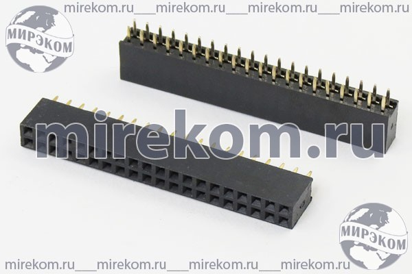 гн PBD-2x20\P2,54\40P\\плат\ гн PBD-2x20\P2,54\40P\\плат\