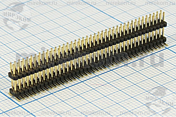 шт PLLHD-2x40\P1,27x1,27\80PSMD\плат\PLLHD1,27-80S