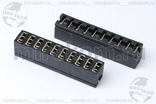 джампер \P2,54\20C\h 6,0мм\открыт\чер\\MJ-20P\